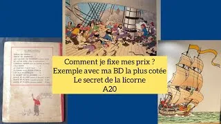 Miniature : Comment je fixe mes prix ? Exemple avec le secret de la Licorne A20 ⛵️