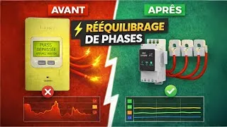 Miniature : Puissance dépassée Linky en triphasé : comment équilibrer ses phases facilement