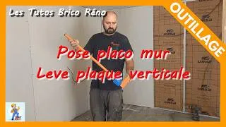 Miniature : Outillage : Lève plaque placo vertical
