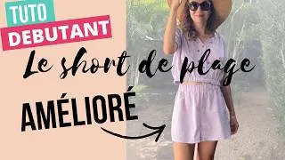 Miniature : Coudre un Short Basique? C'est Plus Facile Que Vous le Pensez! 3 améliorations au short de plage.