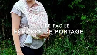 Miniature : Echarpe de portage - couture facile