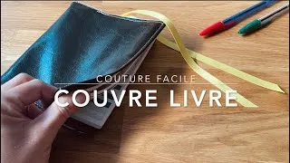 Miniature : couvre livre couture  - tuto facile