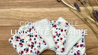 Miniature : Lingette coton lavable - couture facile
