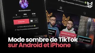 Miniature : Comment avoir le mode sombre de TikTok sur iPhone et Android