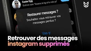Miniature : Comment récupérer des messages perdus sur Instagram