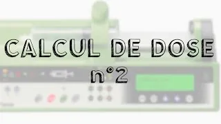 Miniature : Calcul de dose n°2 : préparation de seringues électriques