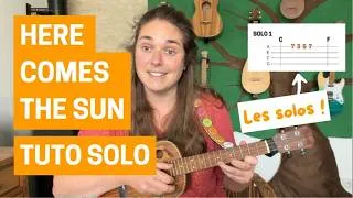 Miniature : Comment jouer les solos de Here comes the sun au ukulélé - The Beatles - DYAN ukulele cover