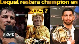 Miniature : #ufc : Qui a les meilleurs probabilités de conserver son titre durant l'année 2025 ?