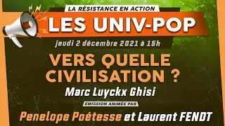 Miniature : Marc Luyck Ghisi "VERS QUELLE CILIVISATION?" Animer Pénélope Poétesse en compagnie de Laurent Fendt