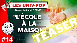 Miniature : [Teaser ] • 08/05/22 • Démocratie et liberté de choix d’instruction : “l’école à la maison”