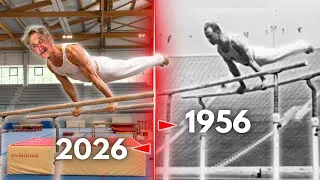 Miniature : On TESTE la VIEILLE GYM (celle des années 50 et c’était des malades !)