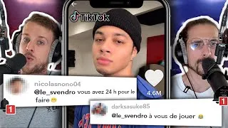 Miniature : 24H POUR APPRENDRE LE BEATBOX LE PLUS CONNU DE TIKTOK (Marcus Perez)