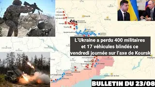 Miniature : RUSSIE. LA RÉPONSE DE POUTINE A LA PERCÉE UKRAINIENNE A KOURSK. 16155 UKRAINIENS TUÉS EN 7 JOURS.
