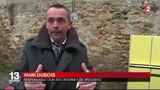 Miniature : Reportage Journal 13h de France 2 du 170217 avec Yann Dubois fondateur du site lesvieilleschoses.com
