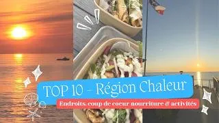 Miniature : 10 choses à faire dans la région Chaleur!!!! 🦞