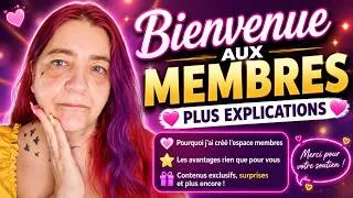 Miniature : bienvenus aux membres plus explications