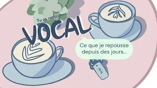 Miniature : VOCAL #2 - Je ne me sens pas prête à terminer mon livre 🫣​