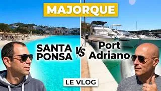 Miniature : Majorque à voir ou à faire à Santa Ponsa plage & le port Adriano et sa plage Mallorca