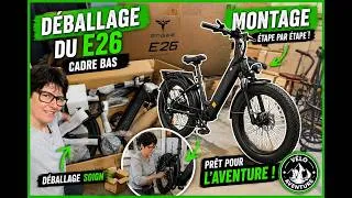 Miniature : Déballage et montage du vélo cadre bas Engwé E26 de David