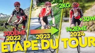 Miniature : Etape du Tour 2024 : Comment j'ai gagné 30w et + de 150 places en 3 ans