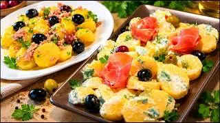Miniature : 🥔Salade de pommes de terre deux versions gourmandes (thon et mayonnaise - jambon)