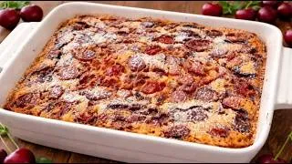 Miniature : 🍒Clafoutis aux cerises facile et rapide 🍒 sans gluten