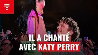 Miniature : Katy Perry aux Vieilles Charrues : la séquence émotion avec un fan en plein concert