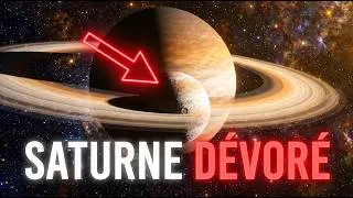 Miniature : La Lune Tueuse qui Dévore les Anneaux de Saturne (James Webb)