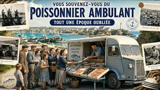 Miniature : Vous Souvenez-vous du Poissonnier Ambulant et de son Citroën Type H autrefois en France ? 🚚🇨🇵