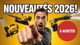Miniature : Nouveautés DEWALT 2026 : Top 10 des Outils Indispensables à Acheter Maintenant