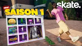 Miniature : SKATE. : Découverte de la SAISON 1 ! (Skate.Pass, personnalisation, nouveaux objectifs...)