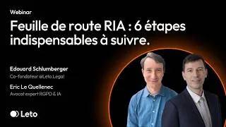 Miniature : Webinaire - Feuille de route IA : les 6 étapes à suivre