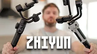 Miniature : Découverte des Stabilisateurs ZHIYUN ! (Smooth 5S AI + Cinepeer Weebill 3E)