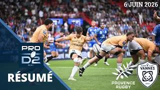 Miniature : Finale Pro D2 : un suspens DINGUE entre VANNES et PROVENCE pour monter en top14, échec ou réussite?!