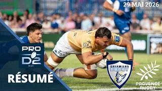 Miniature : Pro D2 : le résumé de la DEMI-FINALE entre Colomiers et Provence Rugby - Phases Finales Saison 25/26