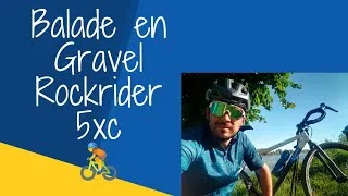 Miniature : Test du gravel Rockrider 5xc 🚴🎥 #dji #osmoaction #gravel #rockrider #gravelbike