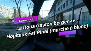Miniature : [POV 4K Tram Cabview] [Tramway T6 Nord Marche à blanc 2 sens] [Réseau TCL Lyon] [Alstom Citadis]