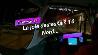 Miniature : [POV] Cab-Ride 4K // Essais Tramway T6Nord