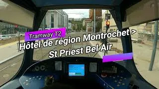 Miniature : [POV 4K Tram Cabview] [Tramway T2 direction Saint Priest] [Réseau TCL Lyon] [Alstom Citadis]