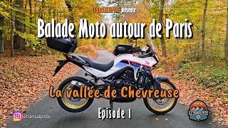 Miniature : Balade Moto autour de Paris : La Vallée de Chevreuse
