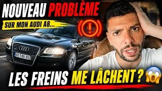 Miniature : NOUVEAU PROBLÈME sur mon Audi A8... Les freins me lâchent ? 😳⚠️