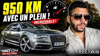 Miniature : Cette Audi fait 950 km avec un seul plein... INCROYABLE ! 😱