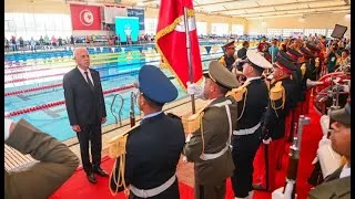 Miniature : Sur le drapeau tunisien recouvert dans une piscine : les délires paranoïaques de Kaïs Saïed