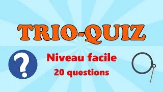 Miniature : LE GRAND TRIO-QUIZ (Niveau facile)