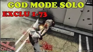 Miniature : GLITCH GOD MODE SOLO EXCLU 1-73 Gta 5 online