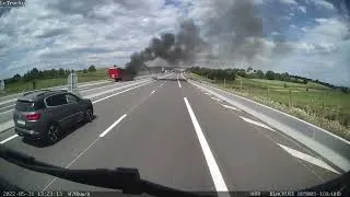 Miniature : DASHCAM - FEU CAMION #A355 #GCO #STRASBOURG