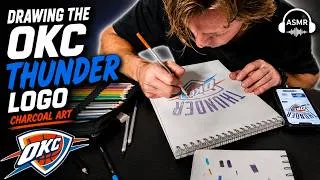 Miniature : OKC Thunder Logo Drawing | No Talking ASMR