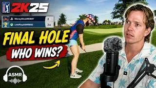 Miniature : ASMR PGA Tour 2K25 | This Match Came Down to the Final Hole