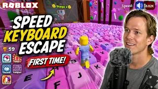 Miniature : ASMR Roblox | Trying Speed Keyboard Escape for the First Time