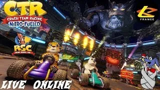 Miniature : [Spyrash] Crash Team Racing Nitro-Fueled : Live avec les potes du RSC